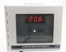 221r-6ana0605 Advanced Micro Instruments Oxygen Deficiency Monitor Analog Output