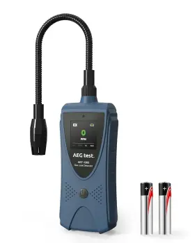 Agt-1385 Aegtest Gas Leak Detector Natural With 6.8-inch Neck Color Di