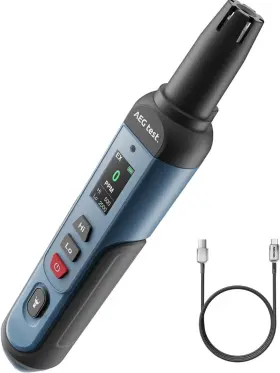 Agt-1988 Aegtest New Agt1988 Rechargeable Natural Gas Detector Leak With Tft Display