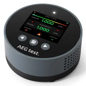 Hound-1085 Aegtest Radon Detector For Home Basement Nursery Long-term Cont