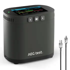 Hound-3786 Aegtest Radon Detector For Home 10-min Update 3.5 Inch Large Display