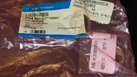 K3088001 Agilent Ground Slit Plate For 959 959d Leak Detector New And Sealed