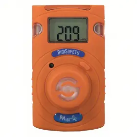Sp-sgt-o2 Aimsafety Gas Detector Monitor With Manual 9/16 H