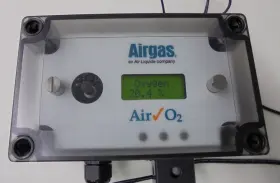 3-o2000 Air Liquide Model Oxygen Deficiency Monitor 0-25%