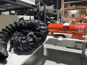 130376 Allegro Explosion Proof Blower Model Number 9514 06 New Inbox With 20 Extension