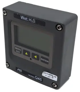 03-0342 Analytical Technology Inc. / Ati Q45 Wet H2s Gas Detector H S Sensor Monitor Display Model Q45s P/n