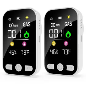 Ancipure 768834121314 4-in-1 Upgraded Natural Gas Leak Detector Co With Temperature