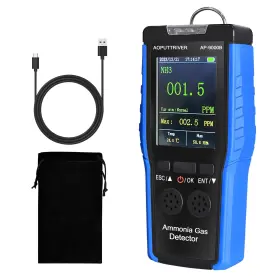 Ap-9000b Aoputtriver Ammonia Gas Detector 9000b 100ppm Nh3 Meter With Temperature