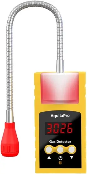 Gd01 Aquilapro Natural Gas Leak Detector 13 Inch Gooseneck For Propane And Combustible
