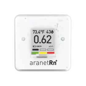 Aranet 752213000525 Saf Radon Detector For Home 10-min Measurement Temperature Relative Humidi