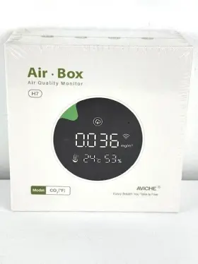 Aviche Co2- F H7 Air Box - Quality/co2 Monitor New In Factory Sealed Package