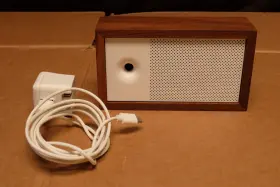 Rev2 Awair 2nd Edition Smart Air Quality Monitor Walnut Wood/white With Usb