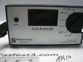 Rgc-301 Bascom Turner Gas-explorer Natural Gas Co And O2 Detector