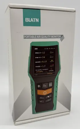 Smart-128s Blatin Br-smart Portable Air Quality Monitor Detects Pm Co2 Tvoc Etc New 128s
