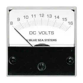 8-16v Blue Sea Systems 20688 Dc Analog Micro Voltmeter Meter