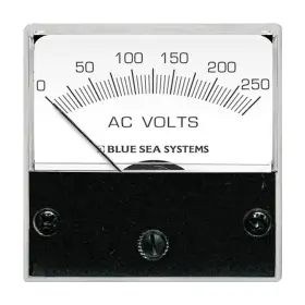 0-250v Blue Sea Systems 20755 Micro Ac Voltmeter Volts