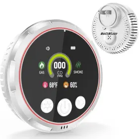 Hd13 Boltblaze 5-in-1 Carbon Monoxide Detectors &smoke &natural Gas Leak Detector Portable Car