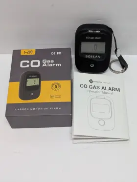 T-z03 Bosean Portable Co Gas Detector / Alarm - Tested Read Desc