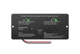 Hrpca-03b Briidea Rv Carbon Monoxide And Propane Gas Alarm Dual Lp/co