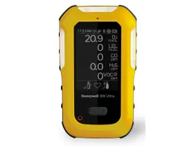 Hu-x1w1h1m1b1-y-n Bw - Honeywell Ultra 5-gas Detector O2 Lel H2s Co Co2 Ir