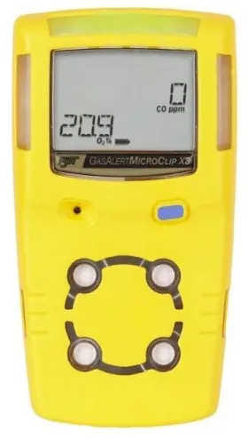 Mcx3-x00m-y-na Bw Gasalertmicro Clip X3 2-gas Detector O Sub 2 /sub Co
