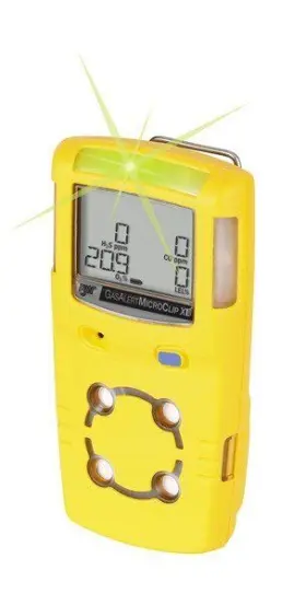 Mcxl-x000-y-na Bw Gasalertmicroclip Xl Multi-gas Detector O Sub 2 /sub