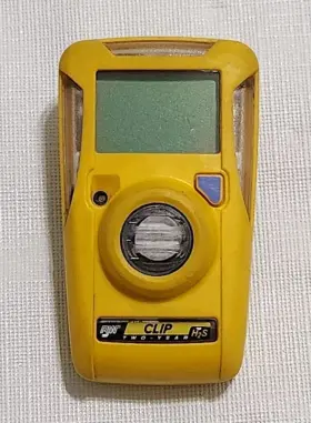 Bwc2-h Bw Technologies Honeywell Clip Single Gas H2s Monitor-doesnftt Turn On-selling As Is