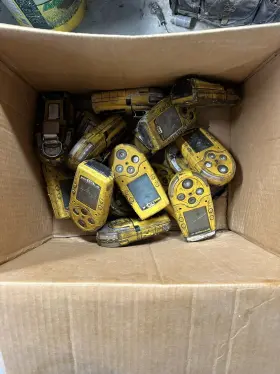 Micro5 Bw Technologies Gas Alert Micro 5 Pid Multi Monitor Lot Of 10 For Parts Repair