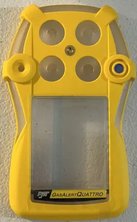 Qt-fc1 Bw Technologies Replacement Front Enclosure For Gasalertquattro Yellow