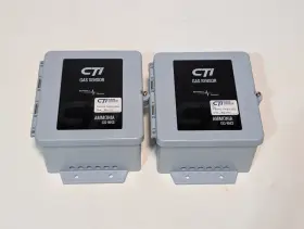 Gg-nh3-250 Calibration Technologies Inc Cti Pair Of Industrial Ammonia Gas Detectors 250 Ppm Sold As-is