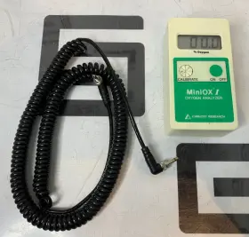 473030 Catalyst Research Msa Miniox I Oxygen Analyzer With Cable New Battery Warranty