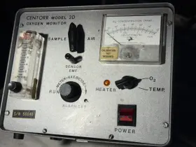 20-100-ss-120v Centorr 2d Oxygen Monitor Control Unit