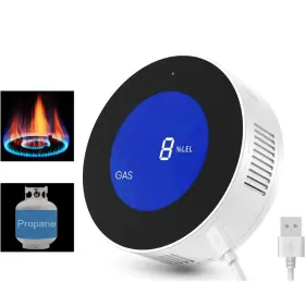 Chtoocy 742776446506 Natural Gas Detector And Propane W Lcd Display