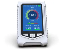 Dm126-nh3 Cinaris Ammonia Gas Detector Nh3 Handheld Monitor With Temp/humidity 0-5ppm