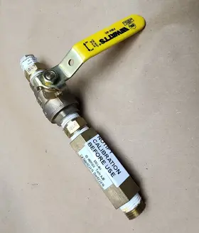 H001824 Cincinnati Test Systems Cts Calibrated Leak Flow Standard 4.98 Sccm