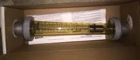 Ew-32472-02 Cole-parmer New Polysulfone Flowmeter For Water 3 To 30 Gpm