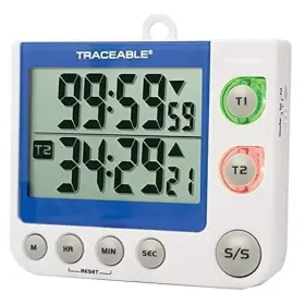 94461-16 Control Company - 5017 Traceable Flashing Led Alert Big-digit Dual