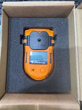 Hhs-t4 Crowcon T4 Multi Gas Detector %lel Oxy Co H2s C/w Charger And Cradle