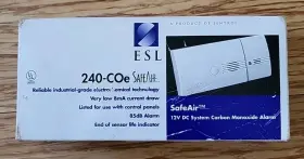 240-coe Dc Esl 12v System Carbon Monoxide Alarm