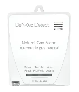 Denova Detect 850030282019 Natural Gas Alarm Only 100% Battery-powered Detector In Usa Voice Alerts Inch