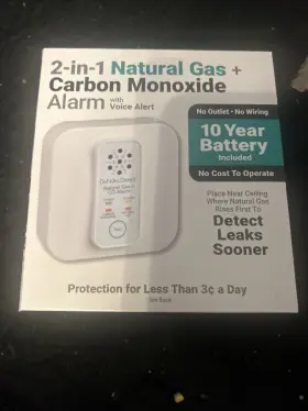 Dd620nv Denova Detect Natural Gas Alarm With Voice Alert 10 Year Battery Powered Detector Japan
