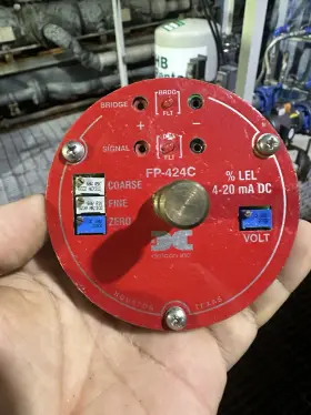 Fp-424c Detcon Gas Monitoring System