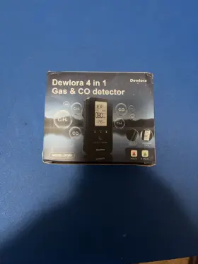 Gc03 Dewlora 4 In 1 Gas And Co Detector Model