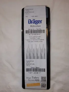 6726665 Dr Ger Ger-tubes Dt Acetytaldehyde 100/a 100-1000 Ppm Short-term Tubes