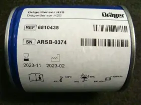 6810435 Dr Ger Drager Sensor H2s Sealed Can