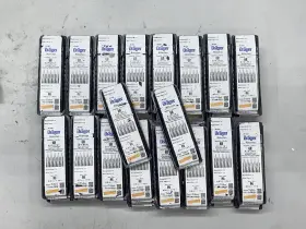 8101781 Dr Ger 8107181 Lot Of 50 10pk Drager Tube Water Vapor