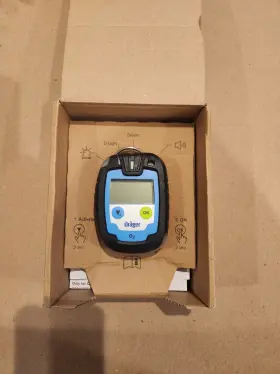8327612 Dr Ger Drager Pac 6000 Series O2 Single Gas Detector No Battery 8327612 Dr Ger Drager Pac 6000 Series O2 Single Gas Detector No Battery