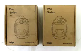8327613 Dr Ger Personal Detector Pac 6500 H2s Drager Lot Of 2 New