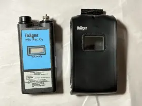 4510500 Drager 4510501 Mini Pac O2 Gas Monitor 02