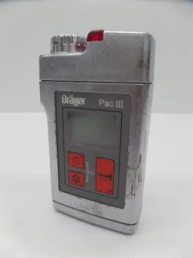 4530010 Drager Pac Iii Permissible Gas Monitor Detector With Cl2 Sensor
